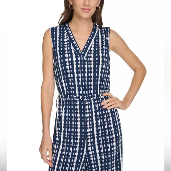 Calvin Klein Printed Jumpsuit NWT - Picture 9 of 15